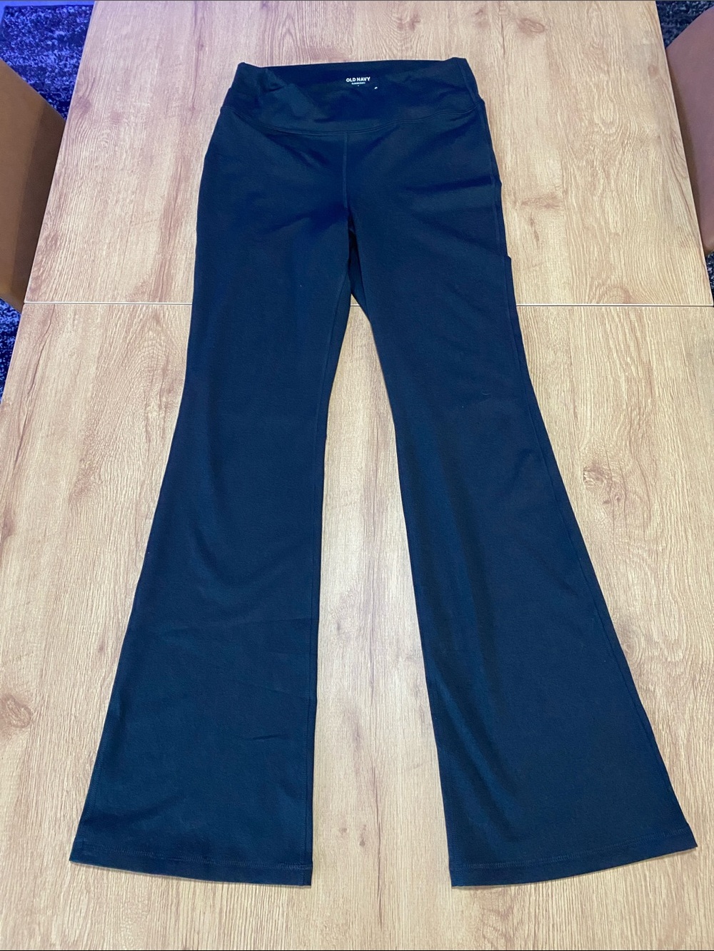 Old Navy Black Flare Yoga Pants